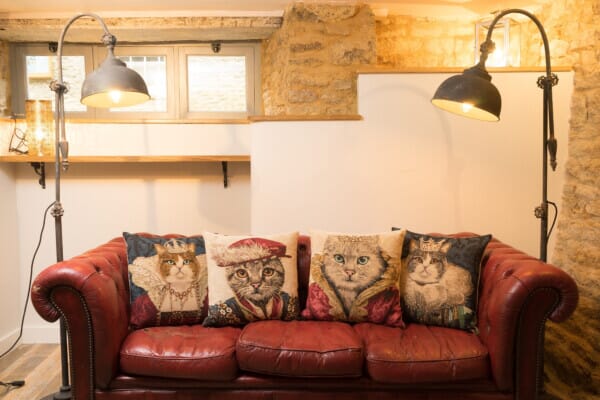 The Marquis of Carabas Tapestry Cushion - 46x46cm (18