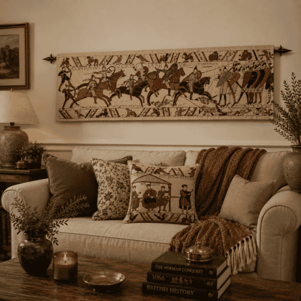 Bayeux - Battle of Hastings Loom Woven Tapestry - 2 Sizes Available