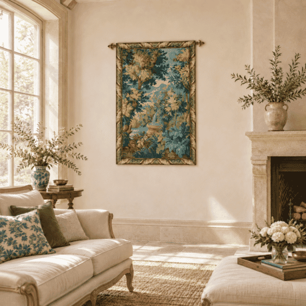 Verdure Fontaine Loom Woven Tapestry - 135 x 95 cm (4'5