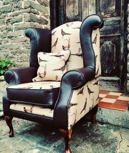 Country Pheasants Tapestry Fabric