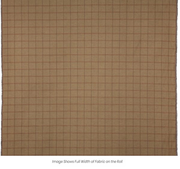 Country Plaid Tapestry Fabric