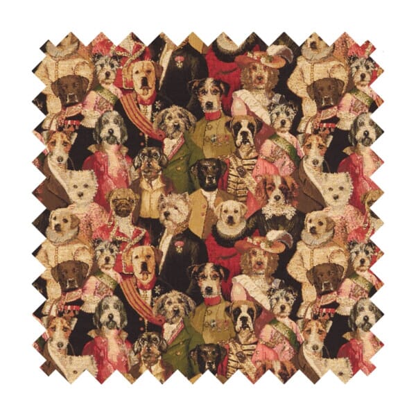 Dogs Party Tapestry Fabric
