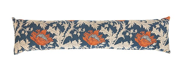Anemone Blue Rust Draught Excluder