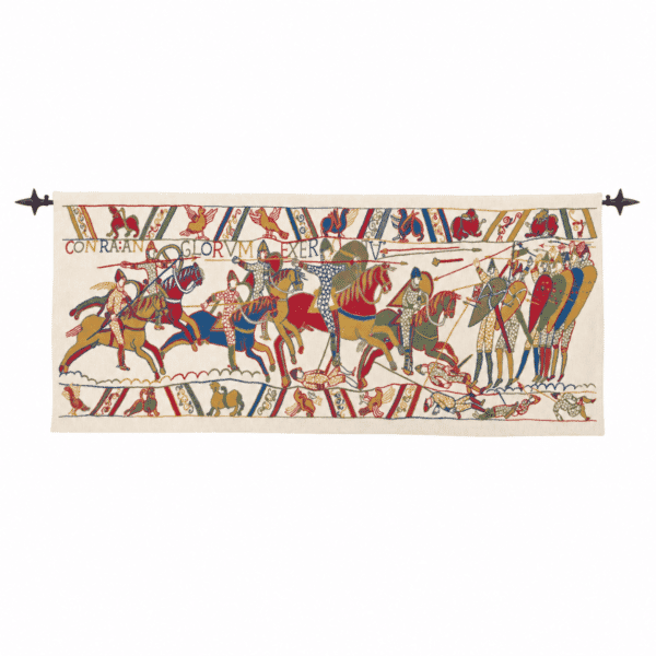 Battle of Hastings Loom Woven Tapestry - 66 x 153 cm (2'2