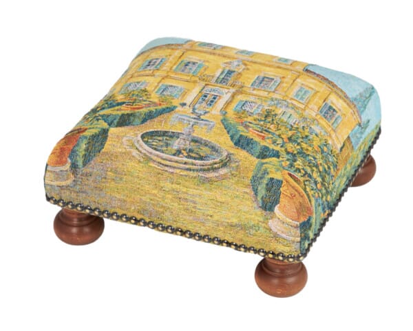 Tuscany Villa Tapestry Footstool