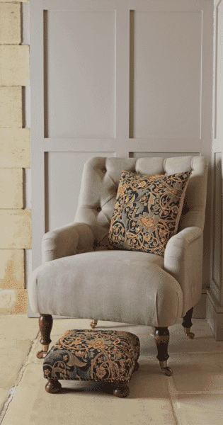 Bullerswood Tapestry Footstool