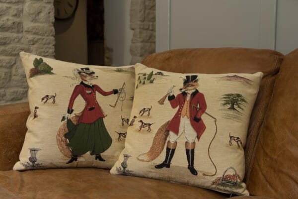 The Hon. Freddie Fox Tapestry Cushion - 46x46cm (18