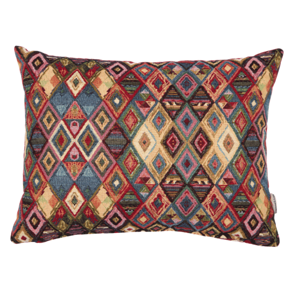 Inca Geometric Woven Cushion - 30x42cm (12