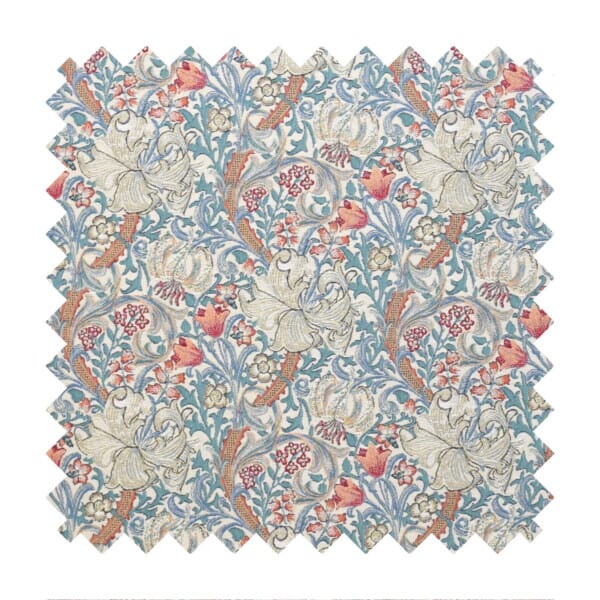 Golden Lily Pastel Tapestry Fabric