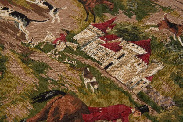 Horses & Hounds Tapestry Fabric