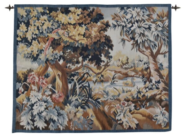 Woodland Verdure Handwoven Tapestry - 75 x 90 cm (2'5