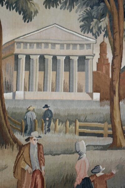 Yale College Handwoven Tapestry - 170 x 242 cm (5'7