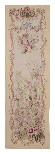 Aubusson Portiere Handwoven Tapestry - 245 x 75 cm (8'0
