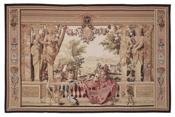 Statuesque Hunt Handwoven Tapestry - 196 x 300 cm (6'4