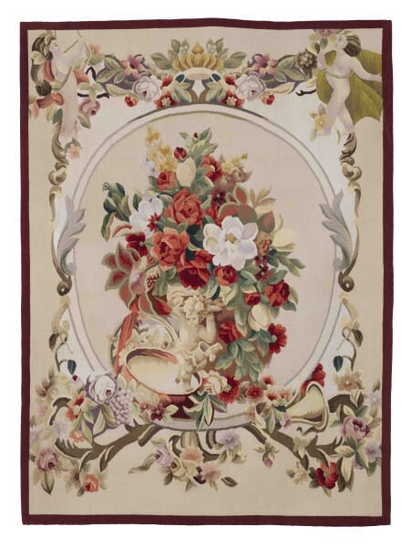 Imperial Garland Handwoven Tapestry - 170 x 122 cm (5'6