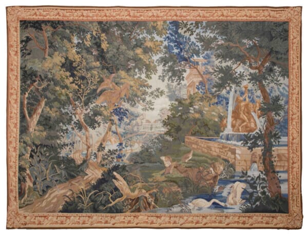 Cascading Vista Handwoven Tapestry - 260 x 355 cm (8'5