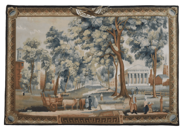 Yale College Handwoven Tapestry - 170 x 242 cm (5'7