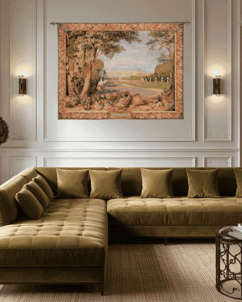 Les Jardins Versailles Tapestry - 2 Sizes Available