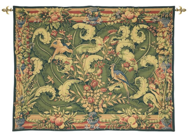 Verdure de Grammont Loom Woven Tapestry - 130 x 165 cm (4'3