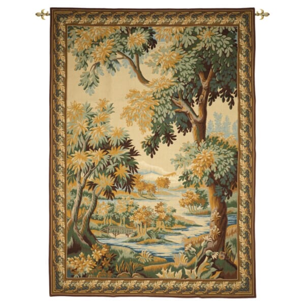Forest of Clairmarais Loom Woven Tapestry - 225 x 160 cm (7'5