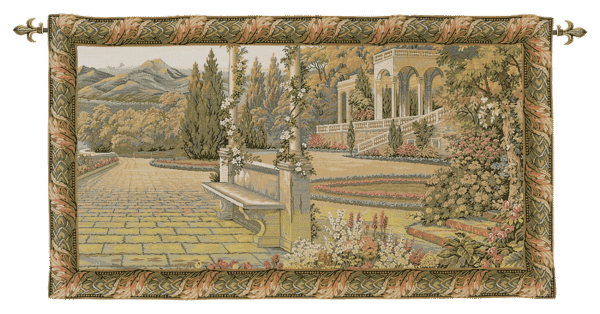 The Terrace (Without Loops) Loom Woven Tapestry - 62 x 110 cm (2'0