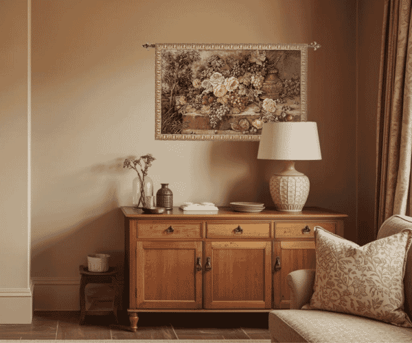 Exotic Still-Life Loom Woven Tapestry - 67 x 104 cm (2'2