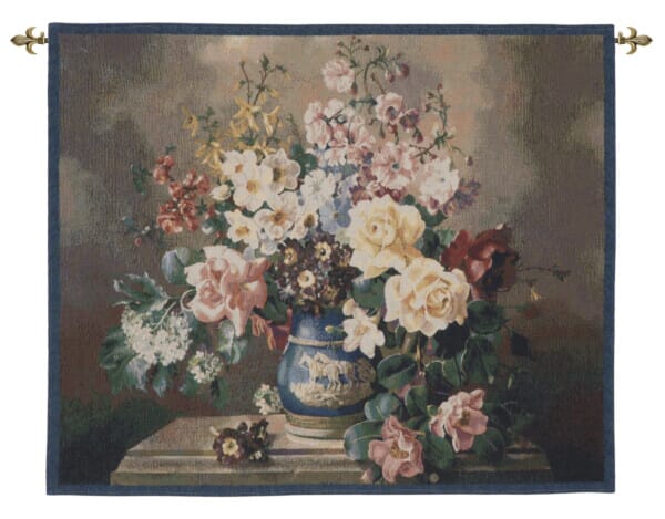 Summer Bouquet Loom Woven Tapestry - 78 x 95 cm (2'7