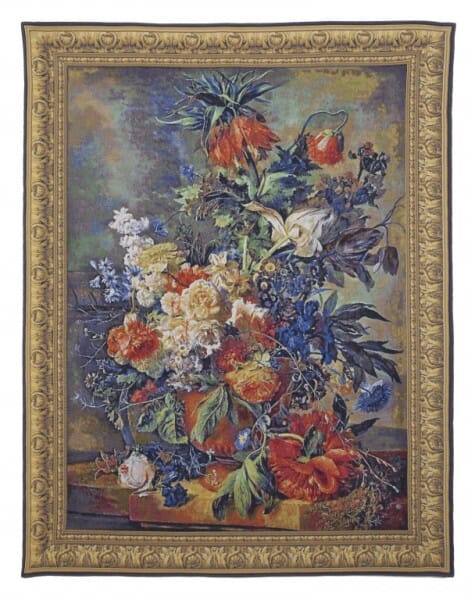 Bouquet Dore Loom Woven Tapestry - 142 x 112 cm (4'8