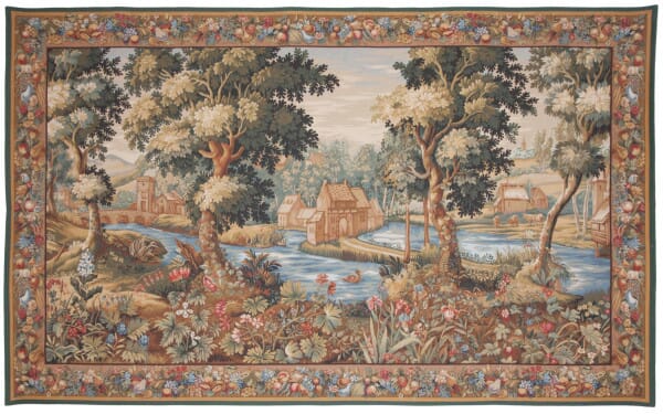 Verdure Chantilly Loom Woven Tapestry - 172 x 285 cm (5'8