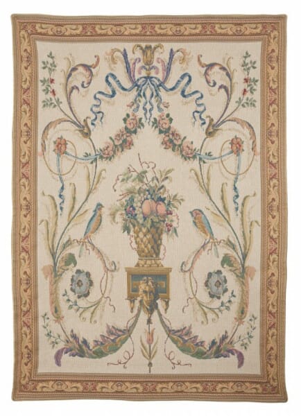 Renaissance Birds Tapestry - 165 x 120 cm (5'5