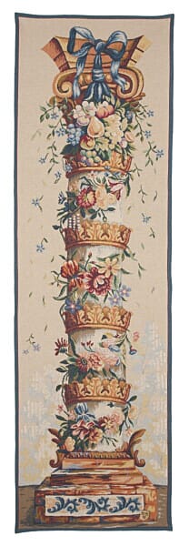 Spring Column Loom Woven Tapestry - 235 x 72 cm (7'9