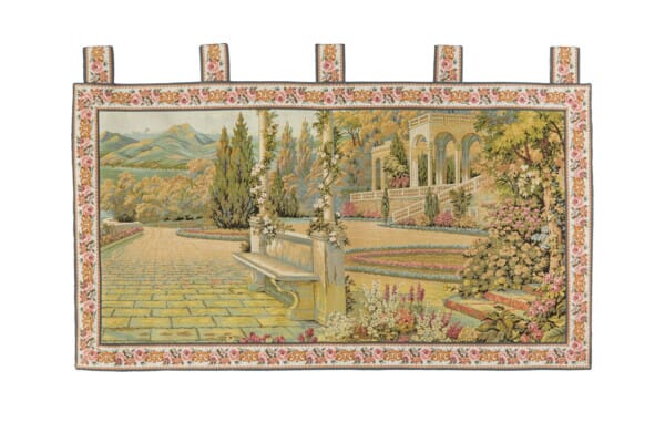 The Terrace Loom Woven Tapestry - (With Loops) 68 x 110 cm (2′3