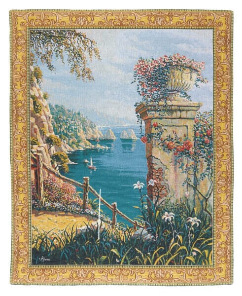 Capri Vista Loom Woven Tapestry - 120 x 98 cm (3'11