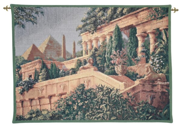 Egyptian Terrace Loom Woven Tapestry - 66 x 88 cm (2'2