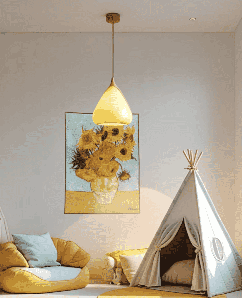 Van Gogh Sunflowers Loom Woven Tapestry - 65 x 50 cm (2'2