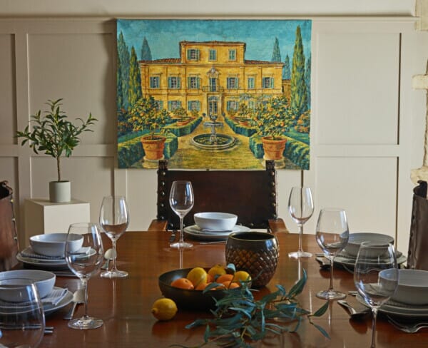 Tuscany Villa Loom Woven Tapestry - 94 x 122 cm (3’1” x 4’0”) - Requires Rod Size 3
