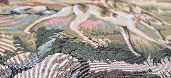 Country Huntsmen Loom Woven Tapestry - 117 x 88 cm (3'10