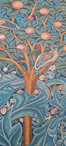 Morris Woodpecker Loom Woven Tapestry - 114 x 71 cm (3'9