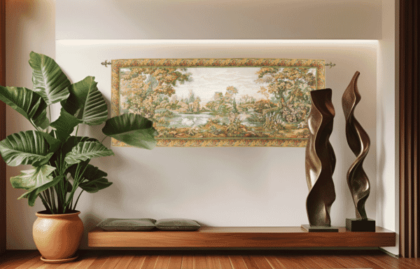 Riverside Vista Loom Woven Tapestry - 89 x 214 cm (2'11