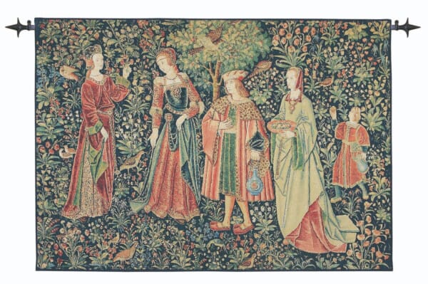 Noble Promenade Loom Woven Tapestry - 160 x 210 cm (5'2