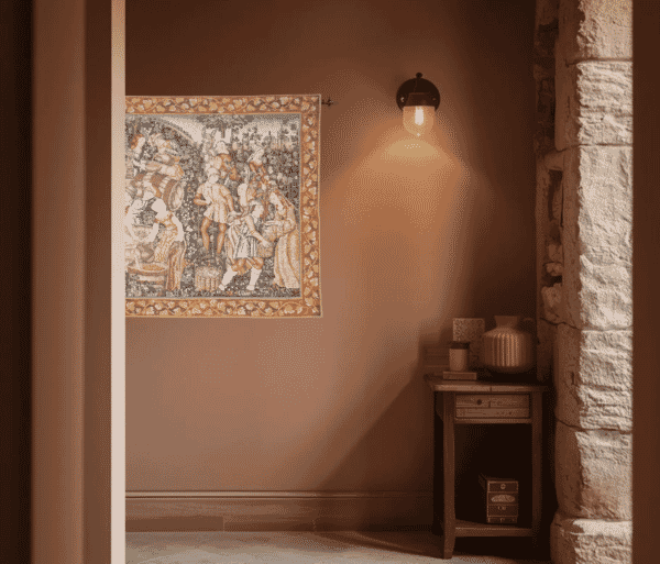 Medieval Grape-Harvest Loom Woven Tapestry - 2 Sizes Available