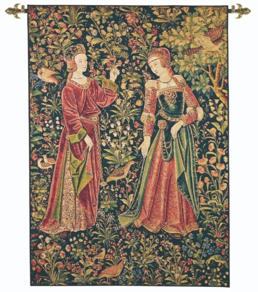 Noble Ladies Loom Woven Tapestry - 145 x 103 cm (4'9