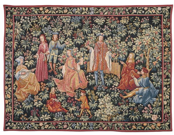 The Secret Garden Loom Woven Tapestry - 108 x 147 cm (3'7
