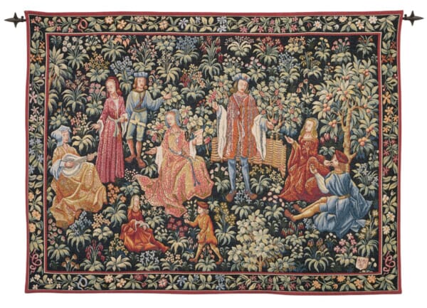 The Secret Garden Loom Woven Tapestry - 108 x 147 cm (3'7