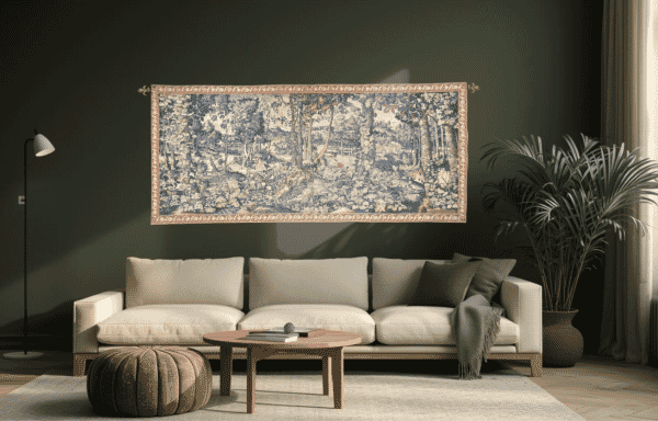 Royal Hunting Woods Loom Woven Tapestry - 102 x 224 cm (3'4