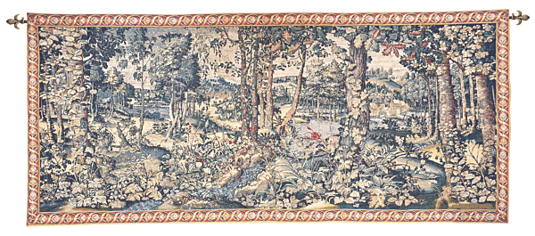 Royal Hunting Woods Loom Woven Tapestry - 102 x 224 cm (3'4