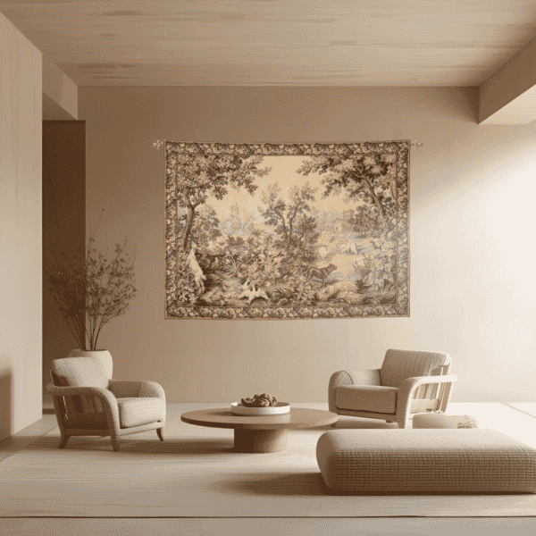 Spring and Summer Loom Woven Tapestry - 158 x 216 cm (5'2