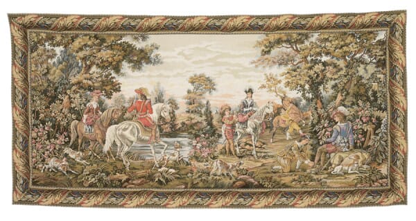 Horsemanship Loom Woven Tapestry - 3 Sizes Available