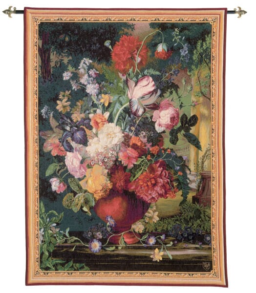 Bouquet Flamand Loom Woven Tapestry - 113 x 84 cm (3'9