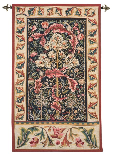 Acanthus Loom Woven Tapestry - 2 Sizes Available